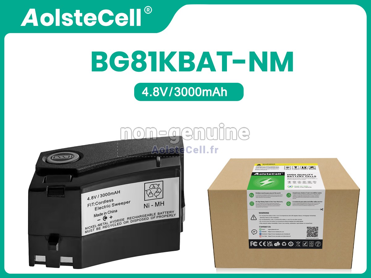 Batterie Pour Bissell BG9100NM