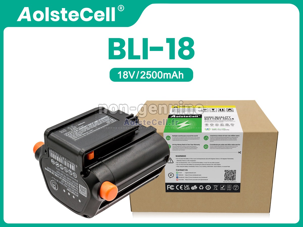Batterie Pour Gardena Trimmer EasyCut Li-18/23 9876