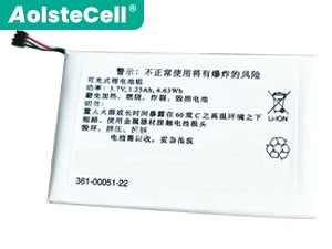 Batterie Pour Garmin 361-00051-22