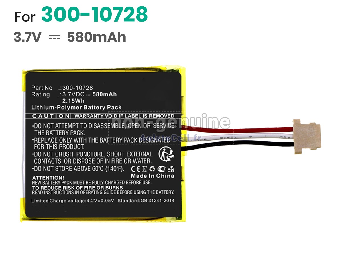 Batterie Pour Honeywell 300-10728