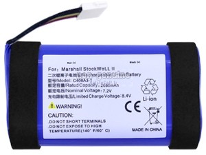 Batterie Pour Marshall stockwell II C406A3-1