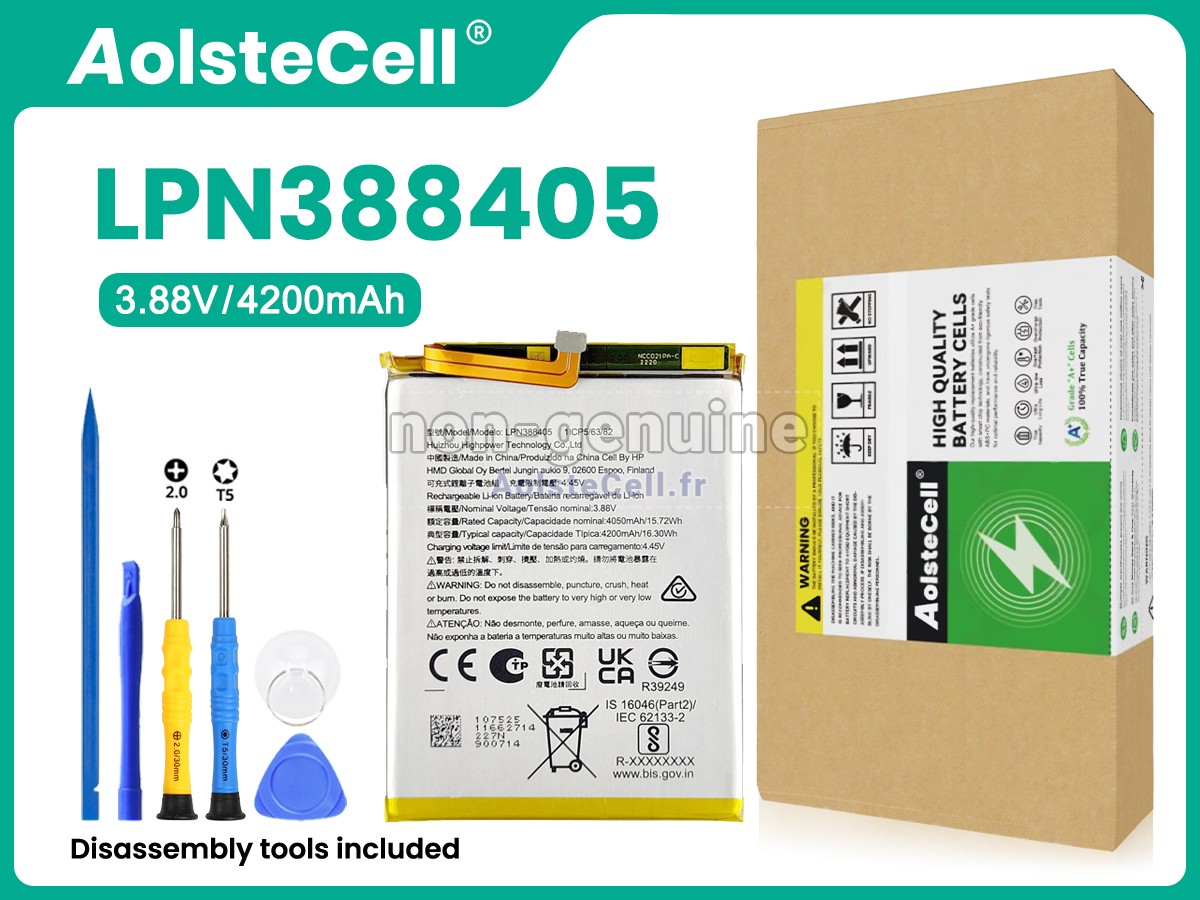 Batterie Pour Nokia LPN388405