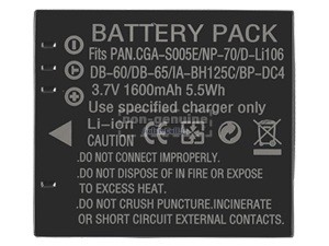 Batterie Pour Panasonic RICOH Caplio R30
