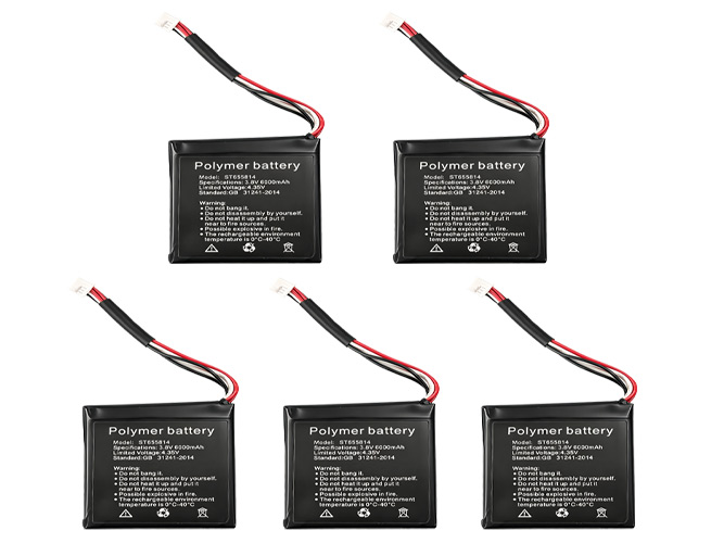 Batterie Pour Senter ST655814-5pcs