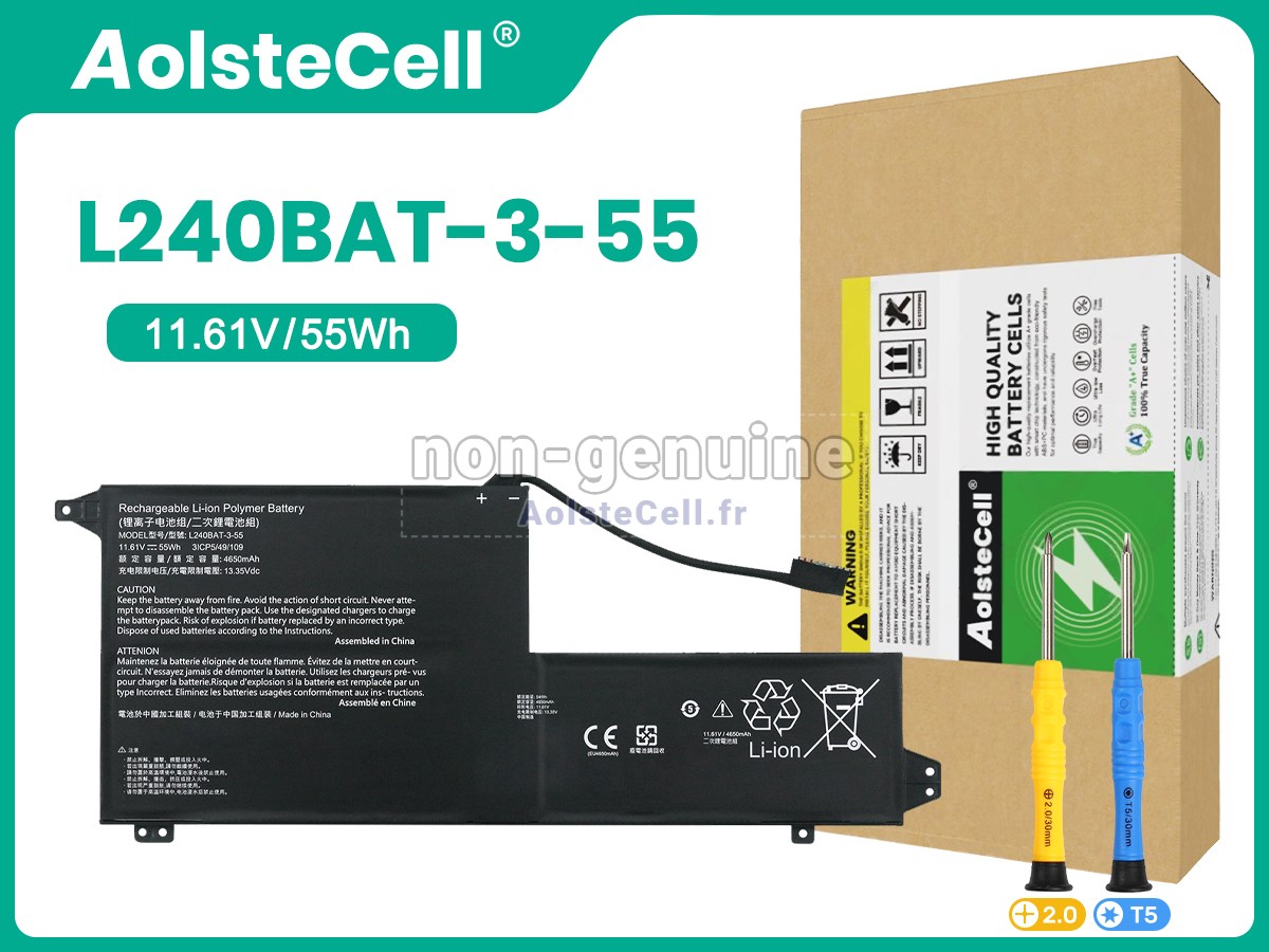 Batterie Pour SYSTEM76 L240BAT-3-55