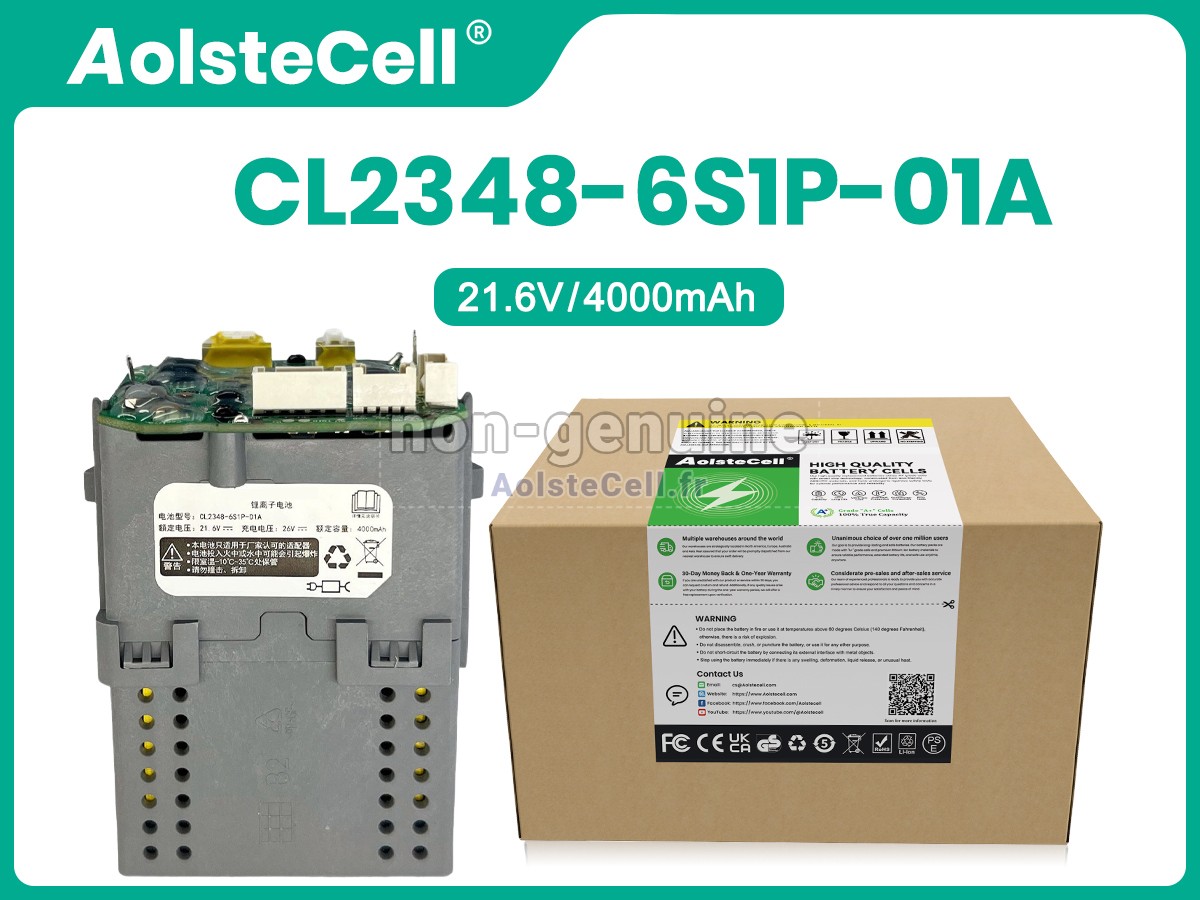 Batterie Pour Tineco CL2348-6S1P-01A