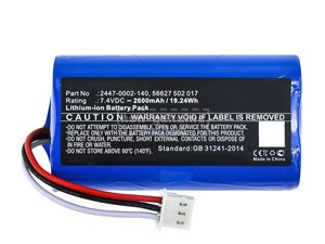 Batterie Pour Trilithic 2447-0002-140