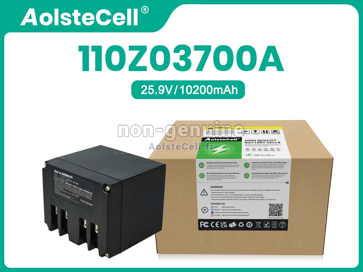 Batterie Pour Zucchetti L200 Deluxe 2B