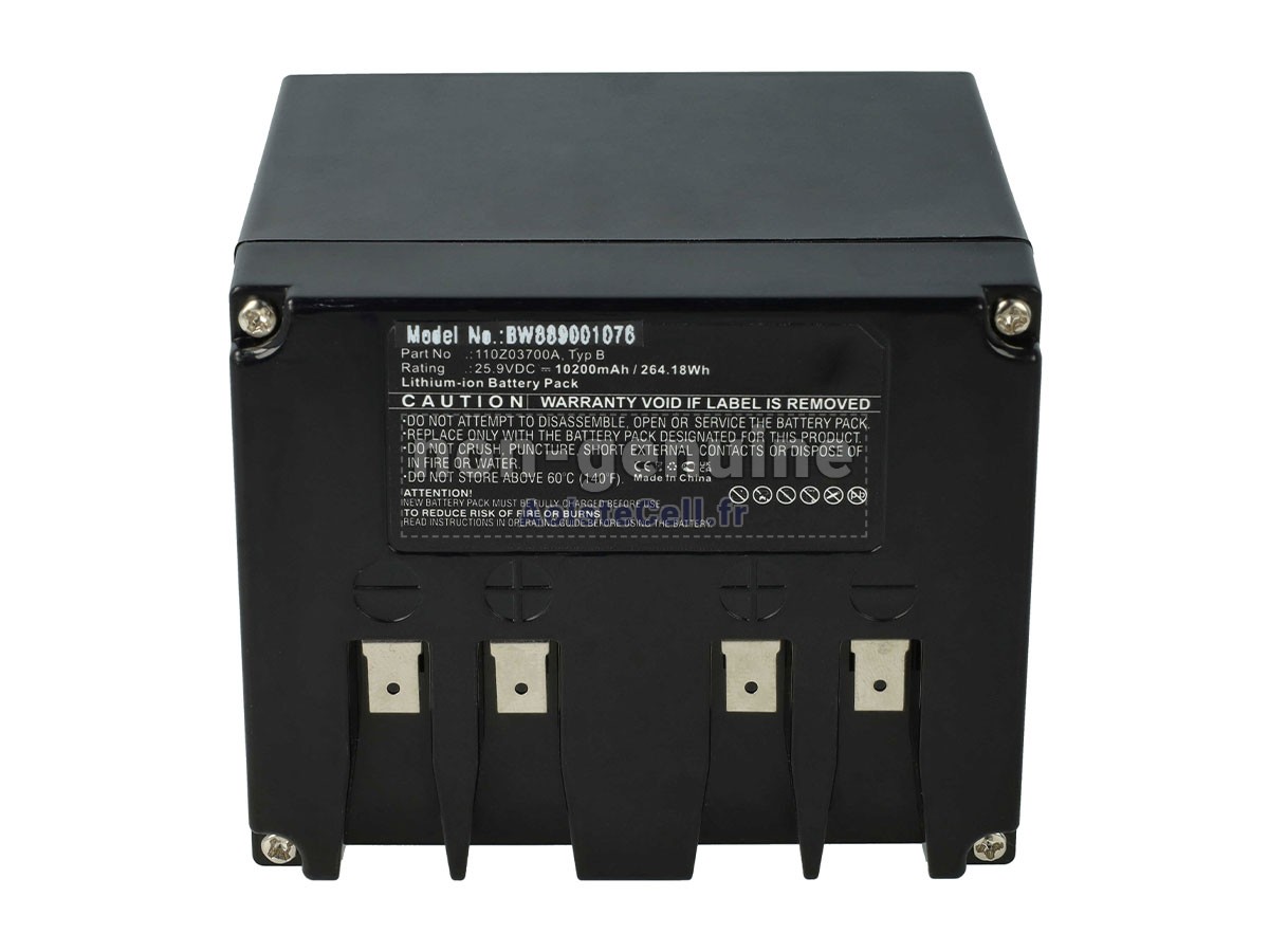 Batterie Pour Zucchetti L200 Deluxe 2B