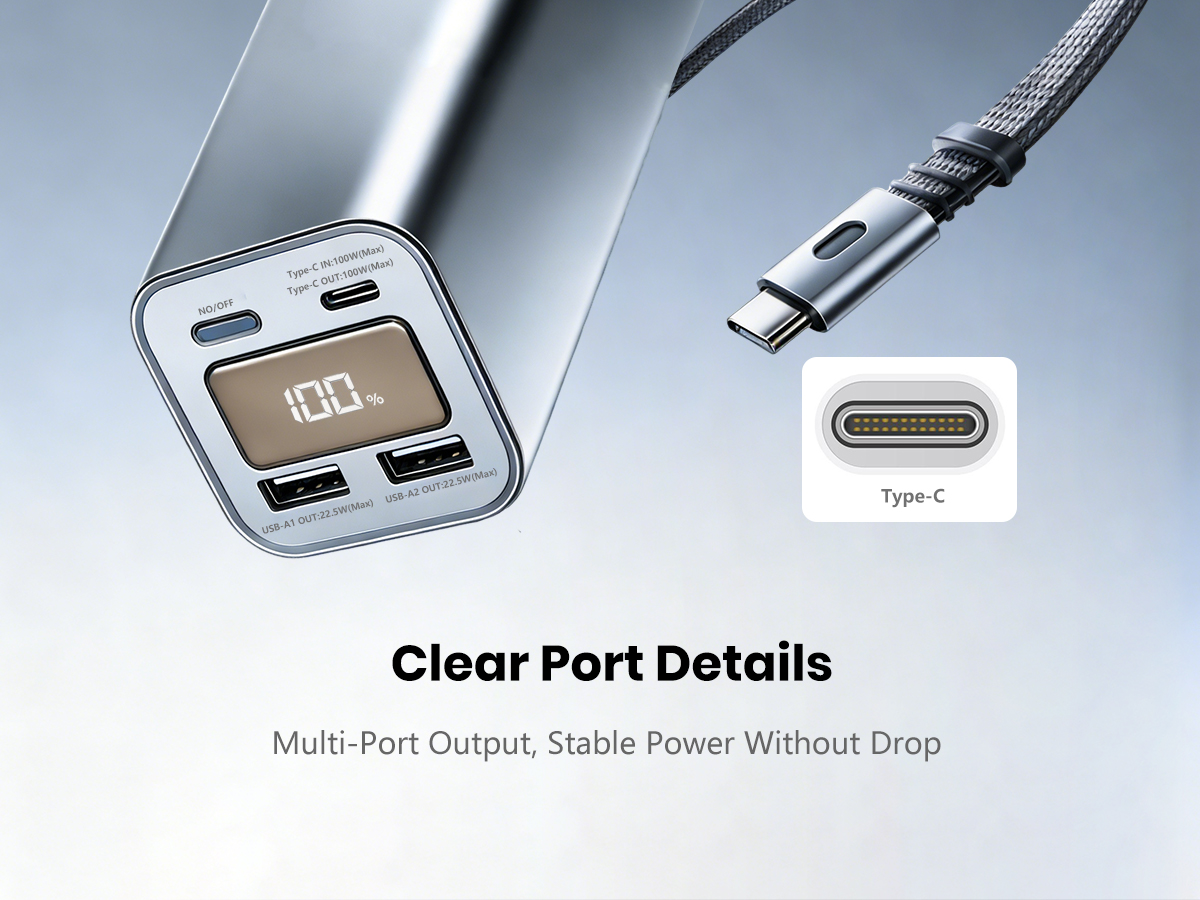 Banque d'alimentation FC-22-100W